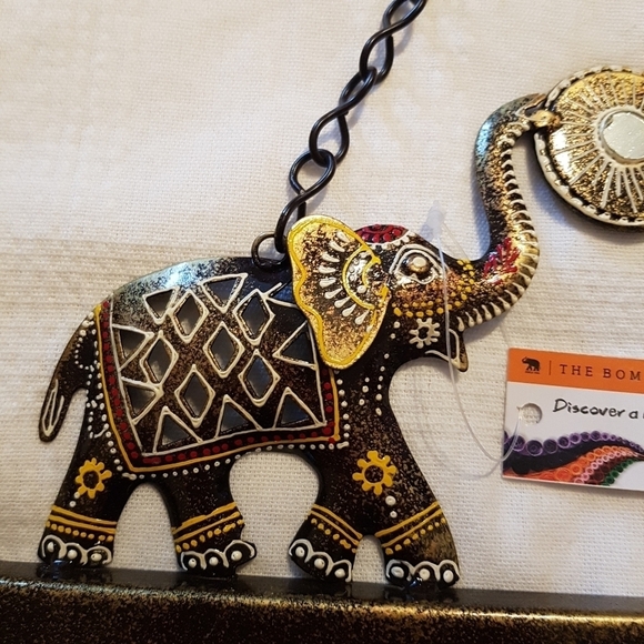 Namaste metal sign Elephants - Picture 2 of 6